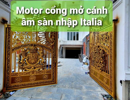 cổng &acirc;m s&agrave;n tự động
