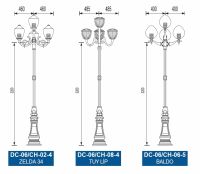 Cột đèn Sân Vườn DC-06 (DC06)